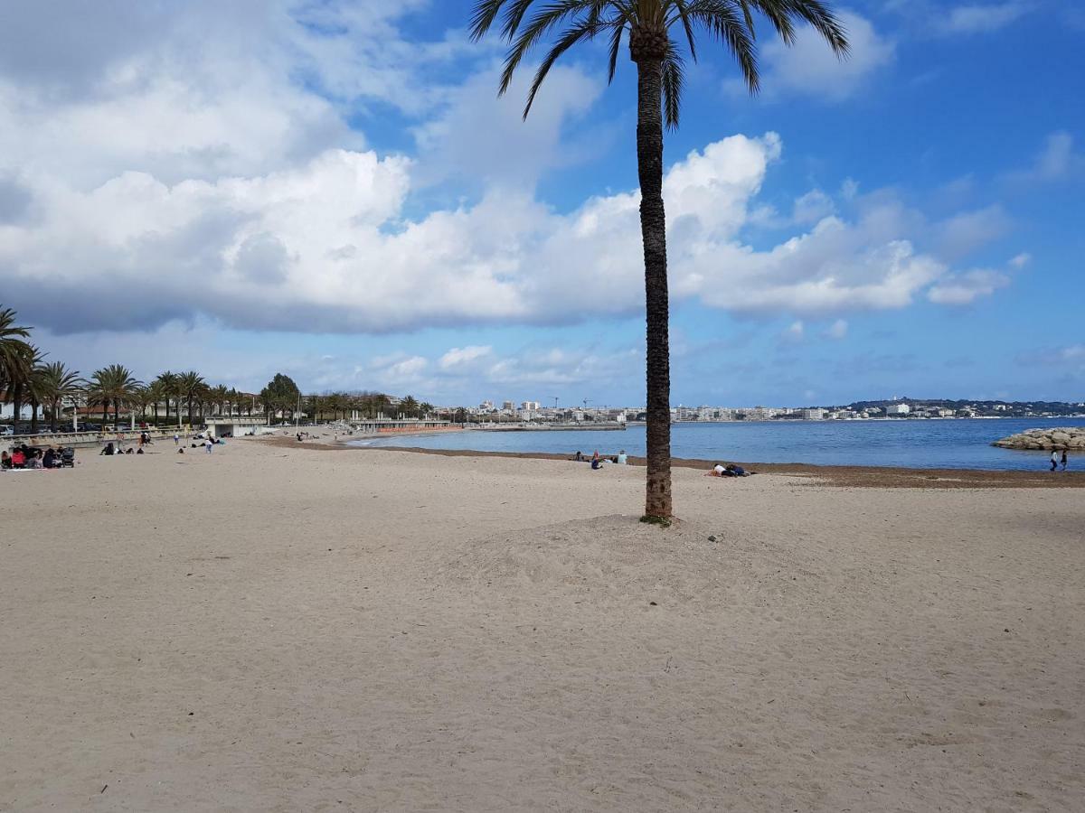 T2 Coquet Proche Plages, Port Et Centre Ville Golfe-Juan Buitenkant foto